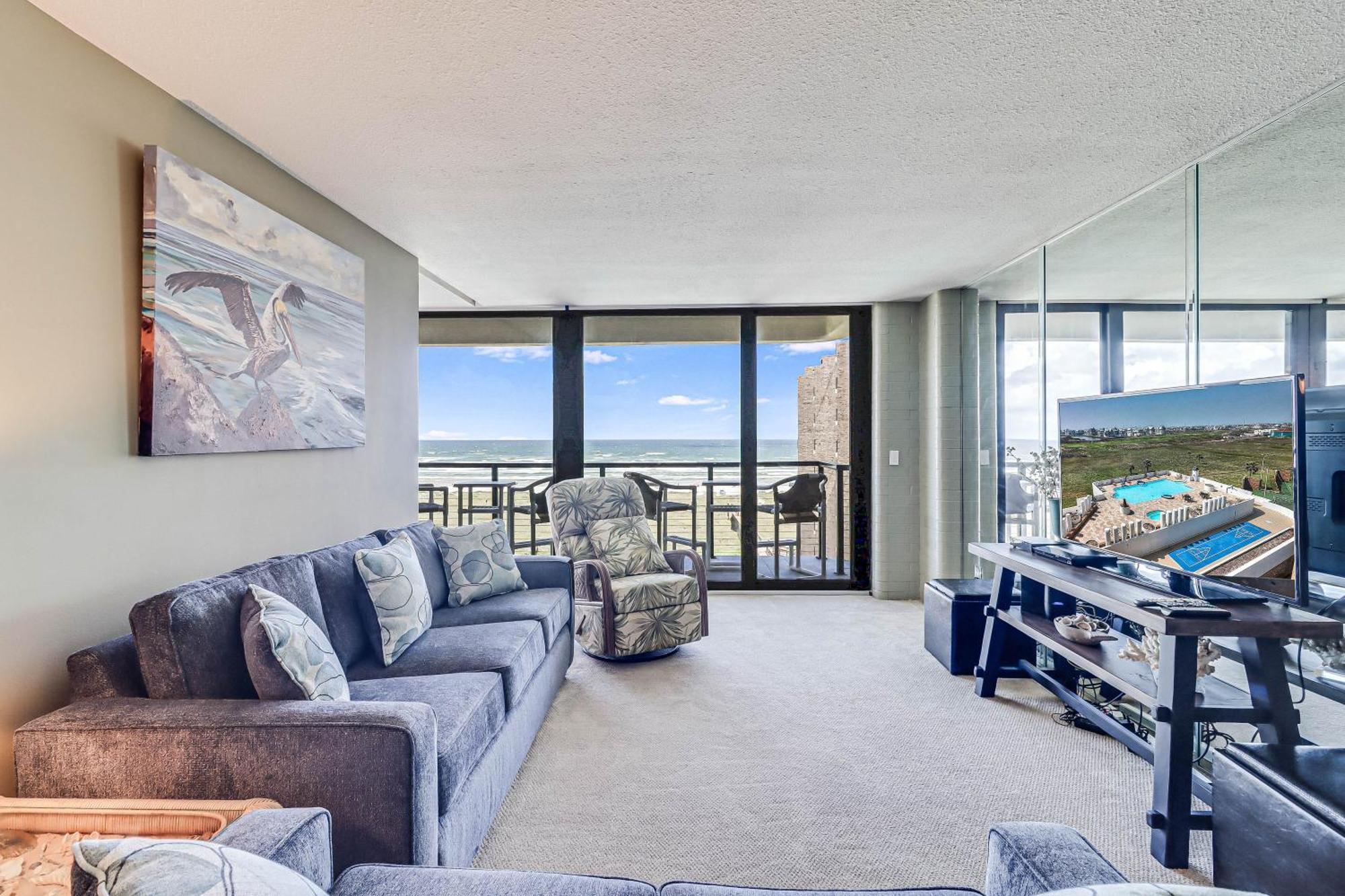 Sunrises And Ocean Views In This 2 Bedroom 2 Bath Port Aransas Luaran gambar