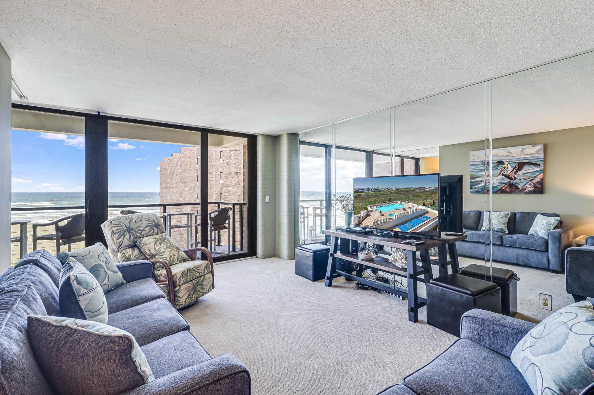Sunrises And Ocean Views In This 2 Bedroom 2 Bath Port Aransas Luaran gambar